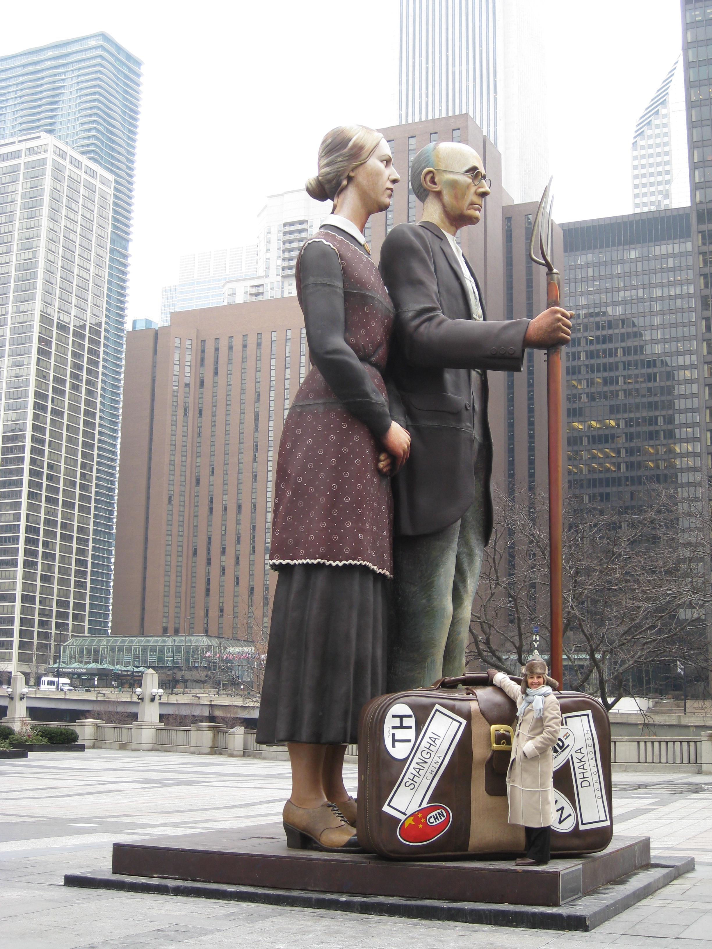 GRANT WOOD'S AMERICAN GOTHIC IN CHICAGO