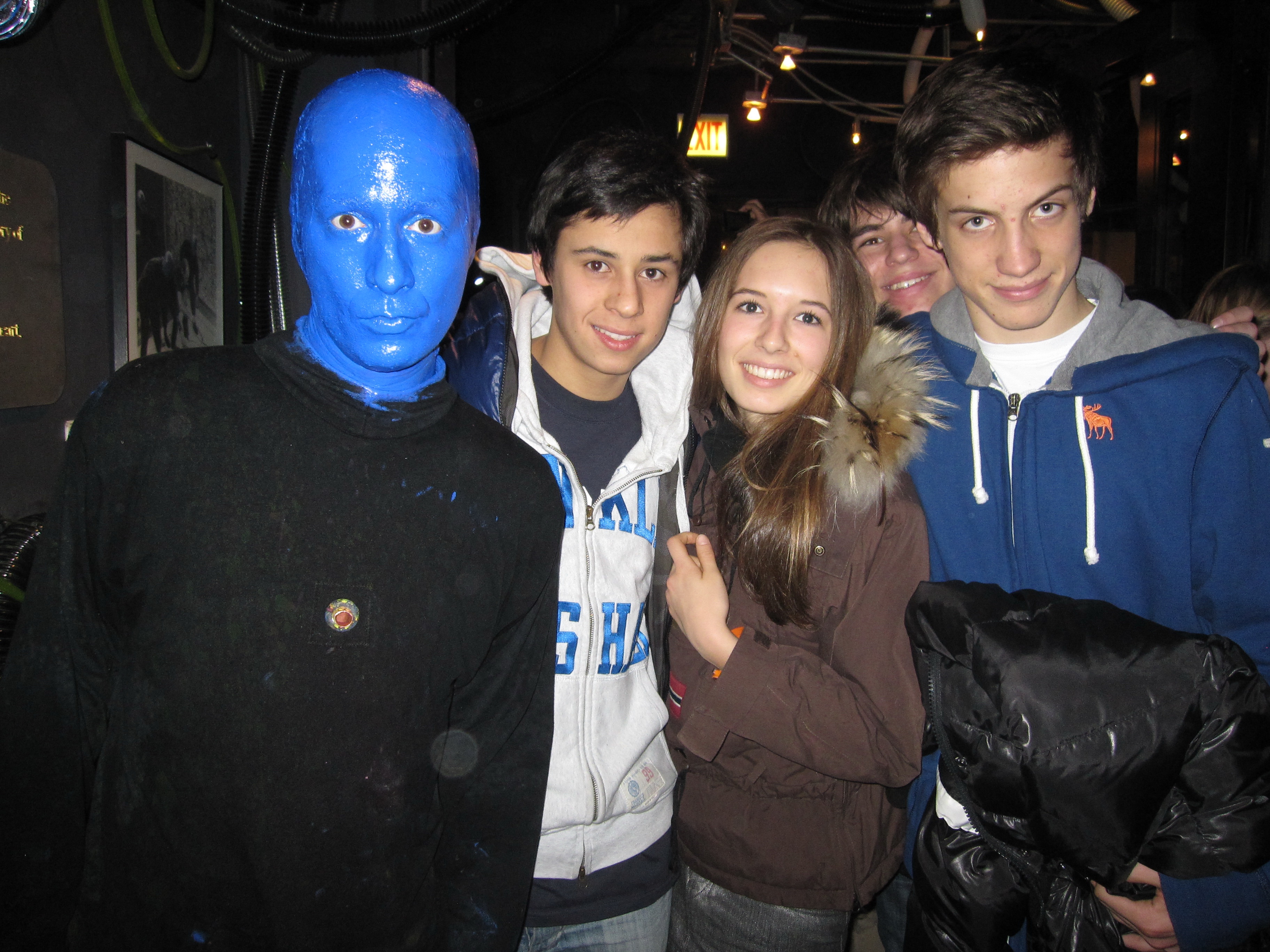 THE BLUE MAN GROUP